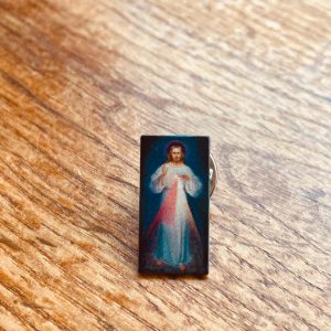 Divine Mercy pin